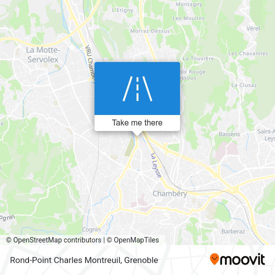 Rond-Point Charles Montreuil map