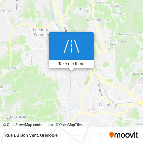 Rue Du Bon Vent map