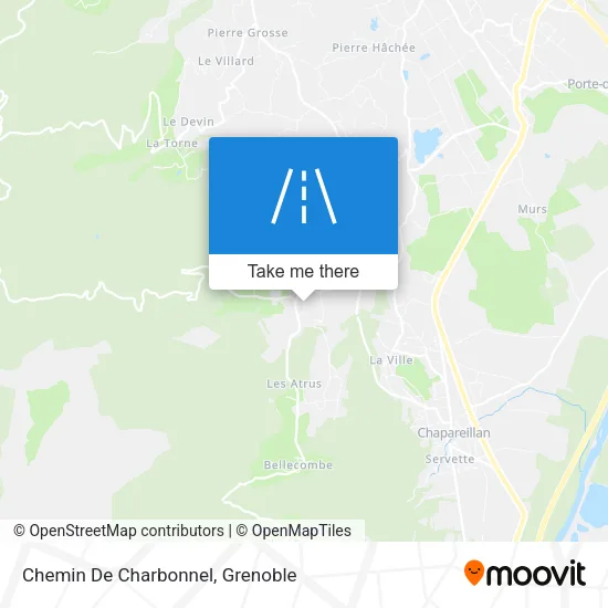 Chemin De Charbonnel map