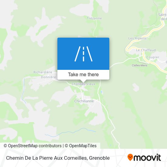 Chemin De La Pierre Aux Corneilles map