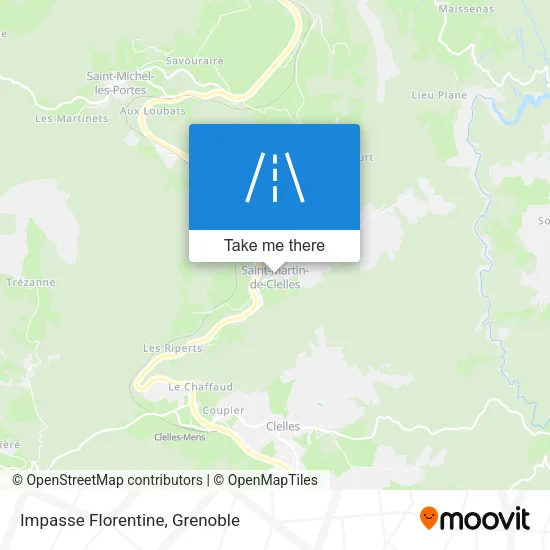 Impasse Florentine map