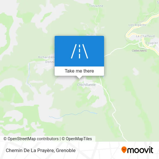 Chemin De La Prayère map