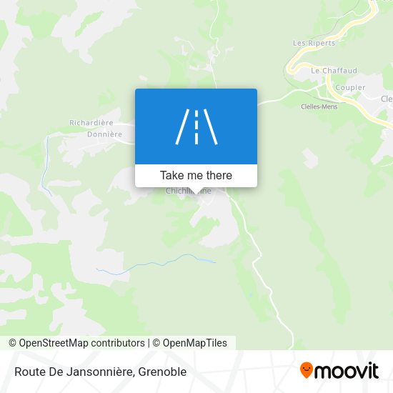 Route De Jansonnière map