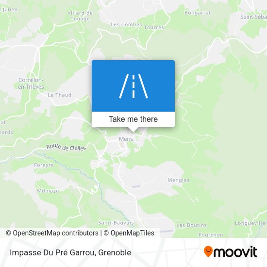 Impasse Du Pré Garrou map