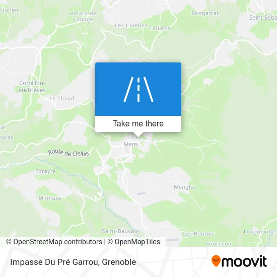 Impasse Du Pré Garrou map