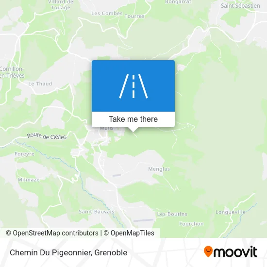 Chemin Du Pigeonnier map