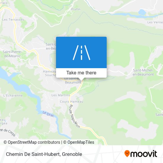 Chemin De Saint-Hubert map