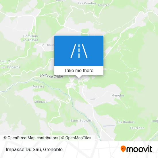 Impasse Du Sau map