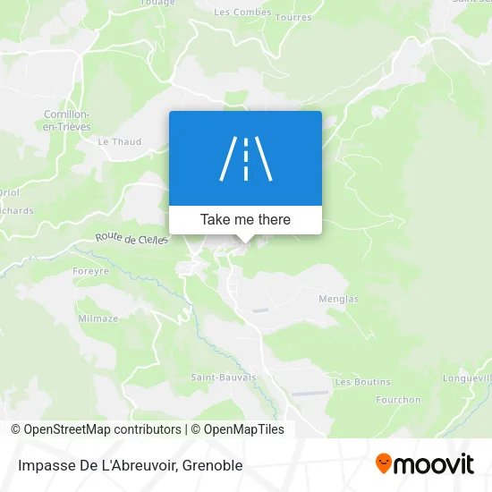 Impasse De L'Abreuvoir map