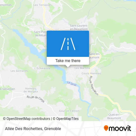 Allée Des Rochettes map