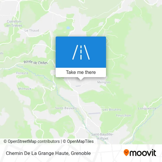 Chemin De La Grange Haute map