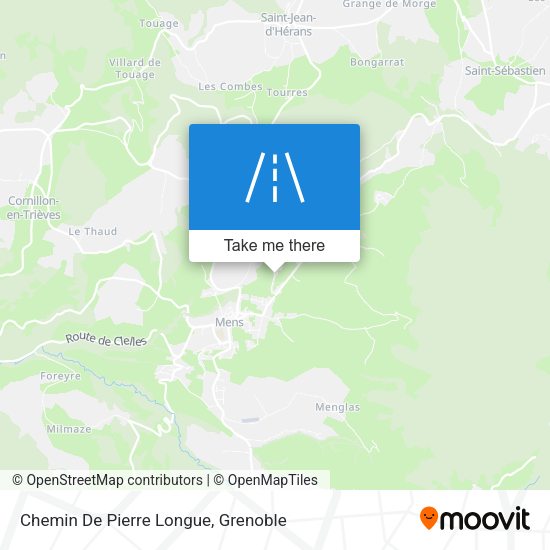 Chemin De Pierre Longue map
