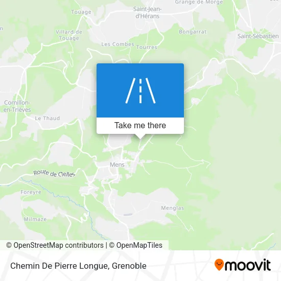 Chemin De Pierre Longue map