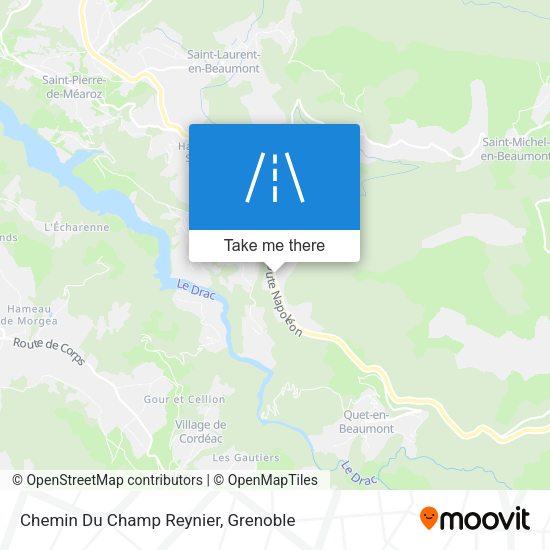 Chemin Du Champ Reynier map