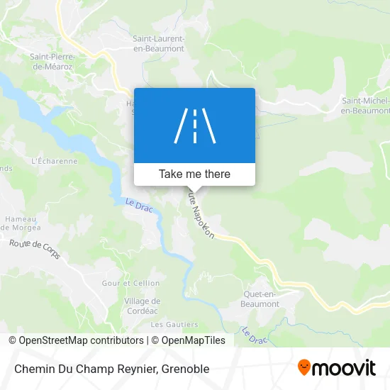 Chemin Du Champ Reynier map