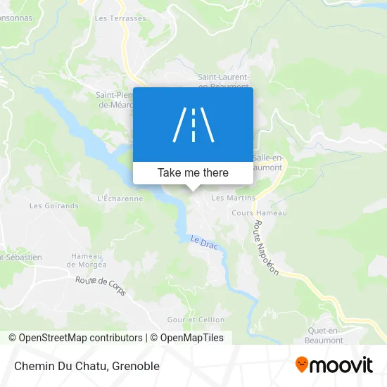 Chemin Du Chatu map