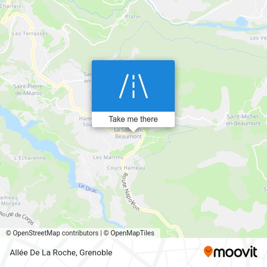 Allée De La Roche map