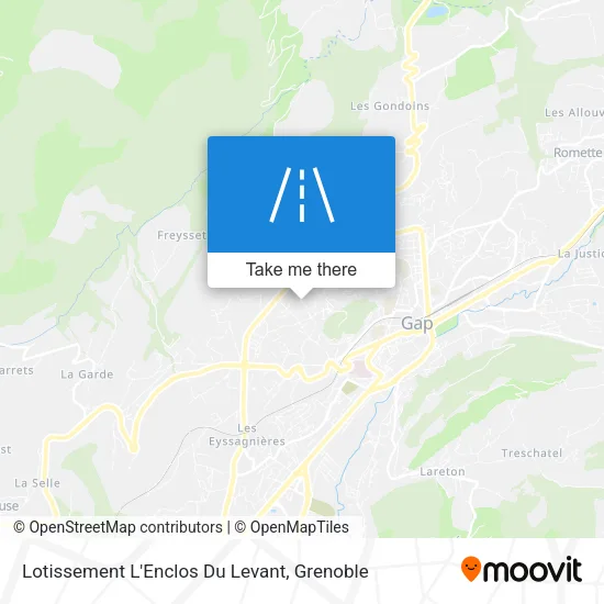 Lotissement L'Enclos Du Levant map