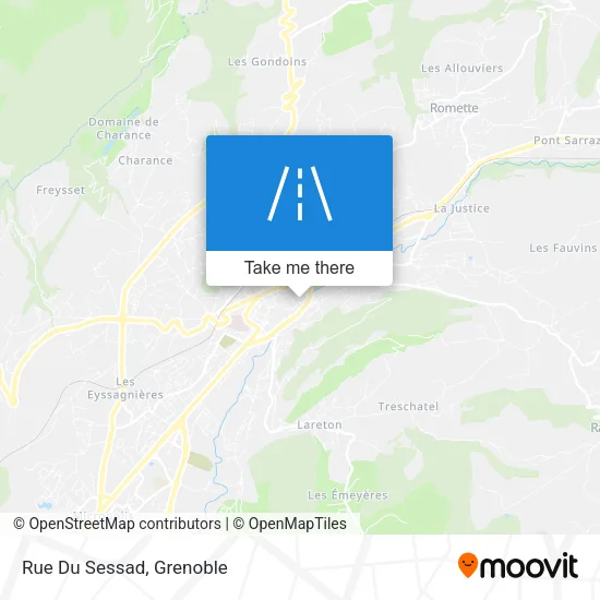 Rue Du Sessad map