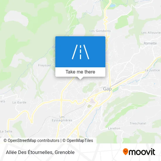 Allée Des Étournelles map