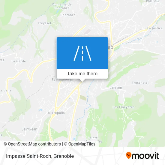 Impasse Saint-Roch map