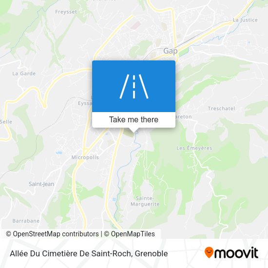 Allée Du Cimetière De Saint-Roch map