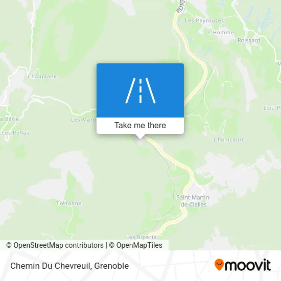 Chemin Du Chevreuil map