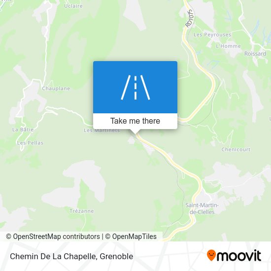 Chemin De La Chapelle map