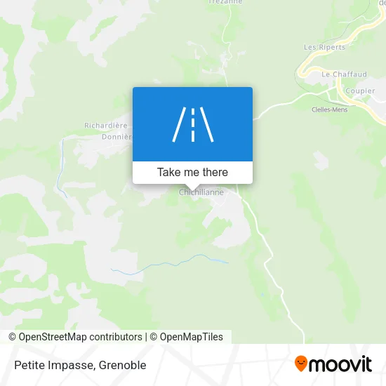 Petite Impasse map