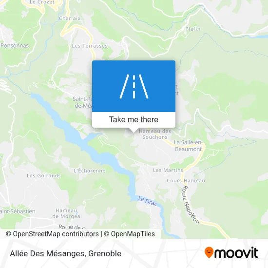 Allée Des Mésanges map