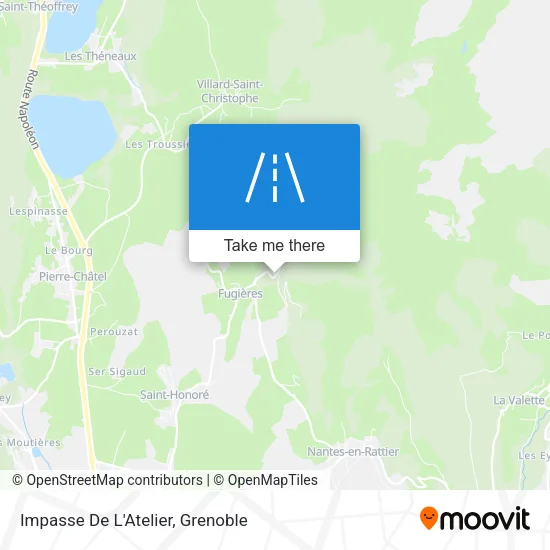 Impasse De L'Atelier map