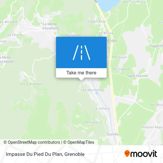 Impasse Du Pied Du Plan map