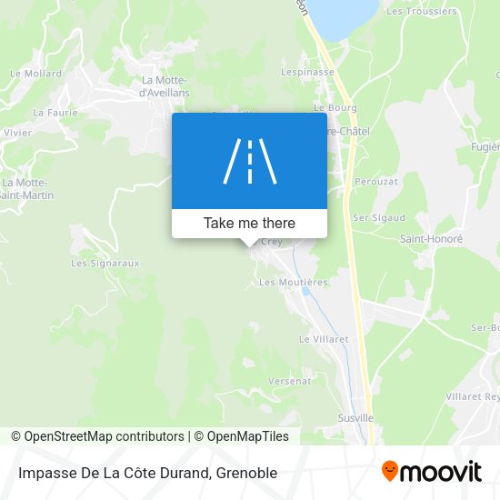 Impasse De La Côte Durand map