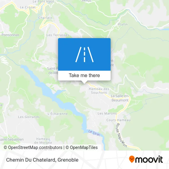 Chemin Du Chatelard map