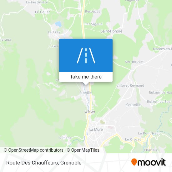 Route Des Chauffeurs map