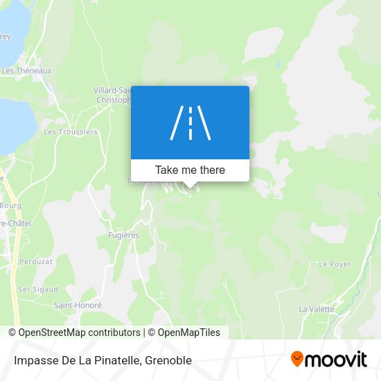 Impasse De La Pinatelle map