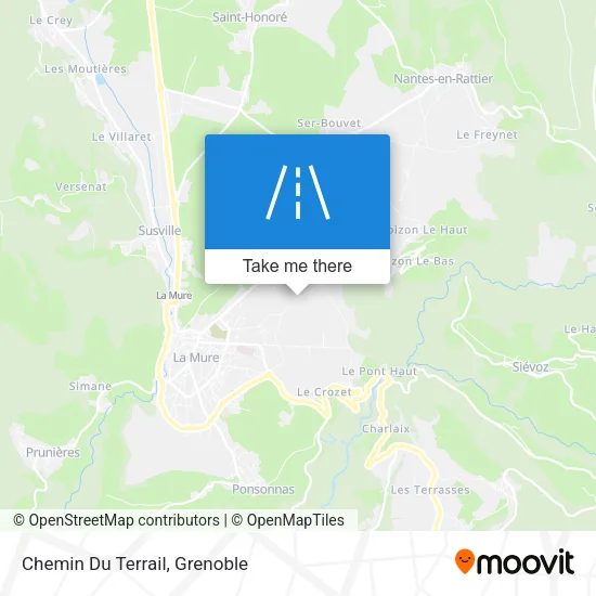 Chemin Du Terrail map