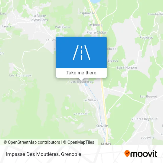 Impasse Des Moutières map