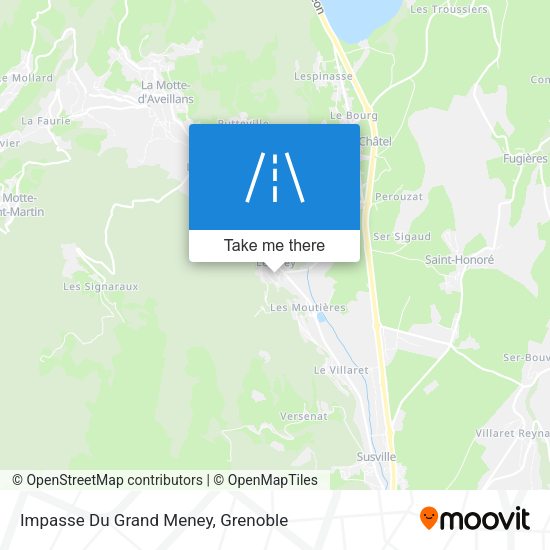 Impasse Du Grand Meney map