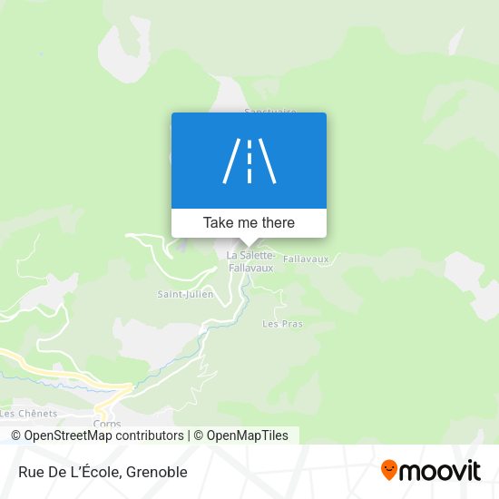 Rue De L’École map