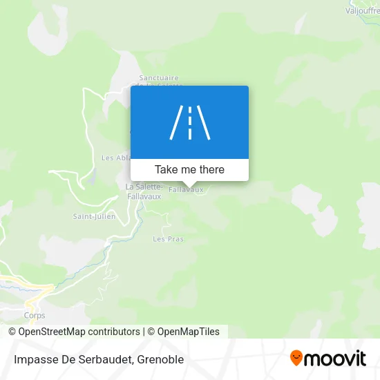 Impasse De Serbaudet map