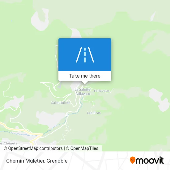 Chemin Muletier map
