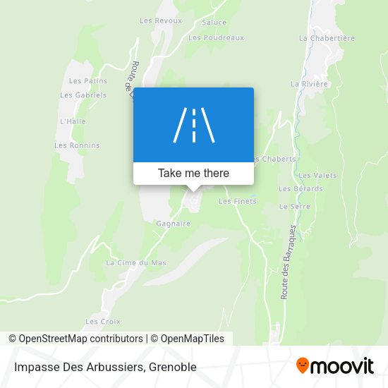 Impasse Des Arbussiers map