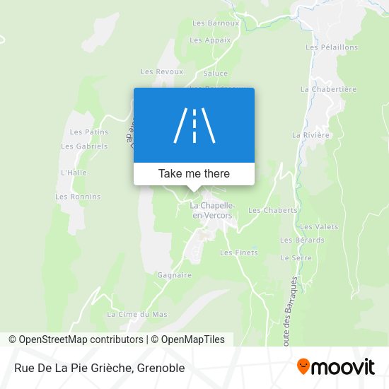 Rue De La Pie Grièche map