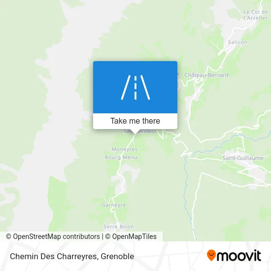 Chemin Des Charreyres map