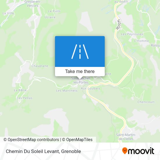 Chemin Du Soleil Levant map