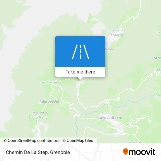 Chemin De La Step map