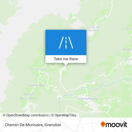 Chemin De Morinaire map
