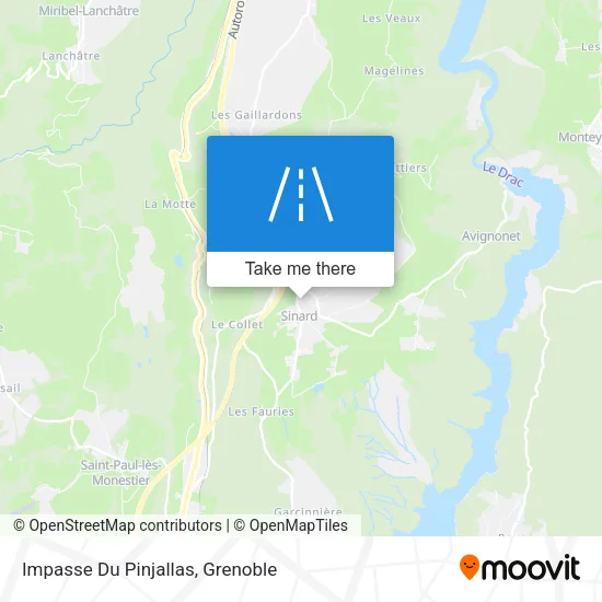 Impasse Du Pinjallas map