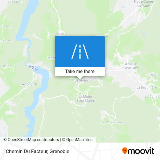 Chemin Du Facteur map